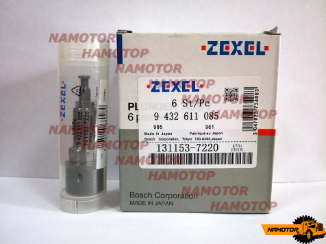 Плунжер 131153-7220 1-15631-143-0 1156311430  6HE1   A751 zexel